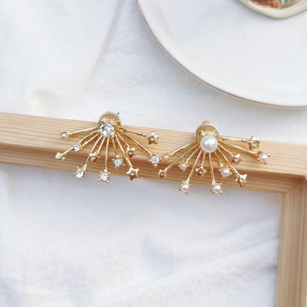 💙Sparking Star Earrings - Picture 3 of 6